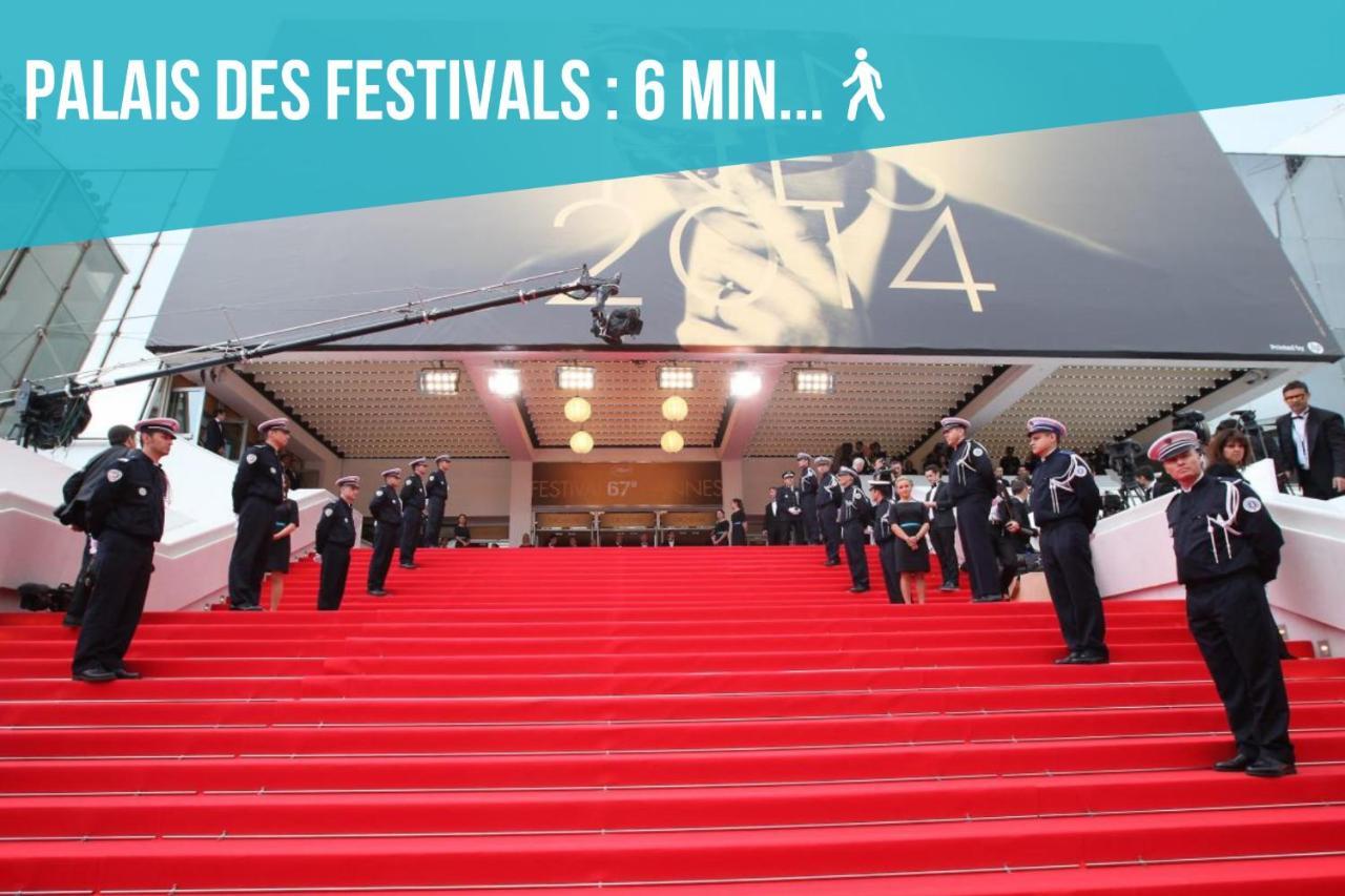 Le Forville : 400M Palais, Calme, Clim Cannes Exterior photo